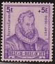 Belgium - 1942 - Characters - 5F+5F - Violet - Characters - Scott B326 - Character Portrait Justus Lipsius (1547-1606) - 0